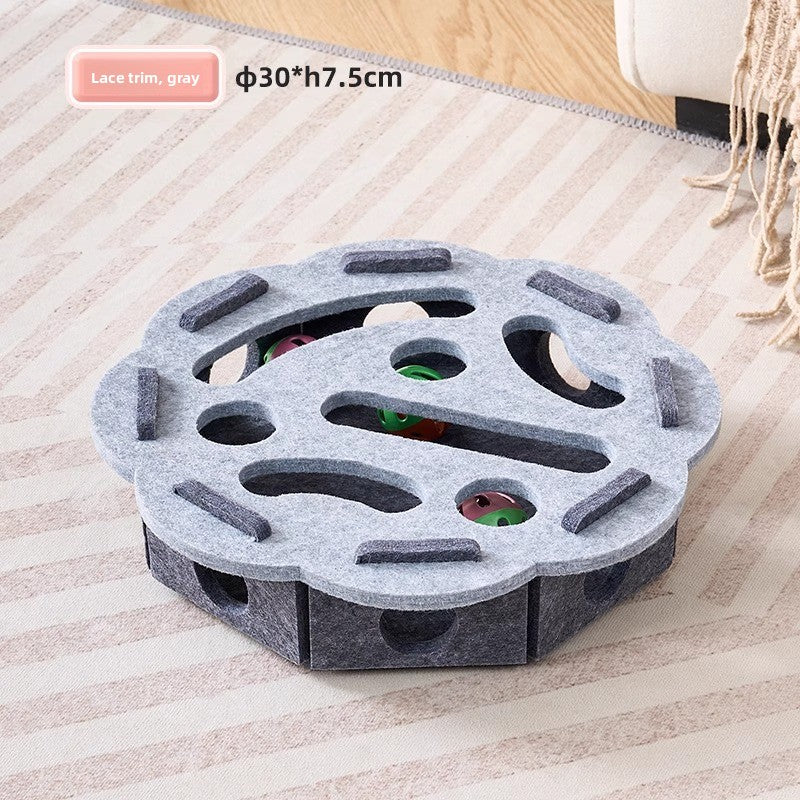 Cat Toys for Entertaining Cats, Self-Entertainment Gadget for Pets