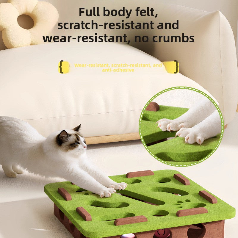 Cat Toys for Entertaining Cats, Self-Entertainment Gadget for Pets