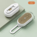 Electric Spray Pet Grooming Brush with Massage Function
