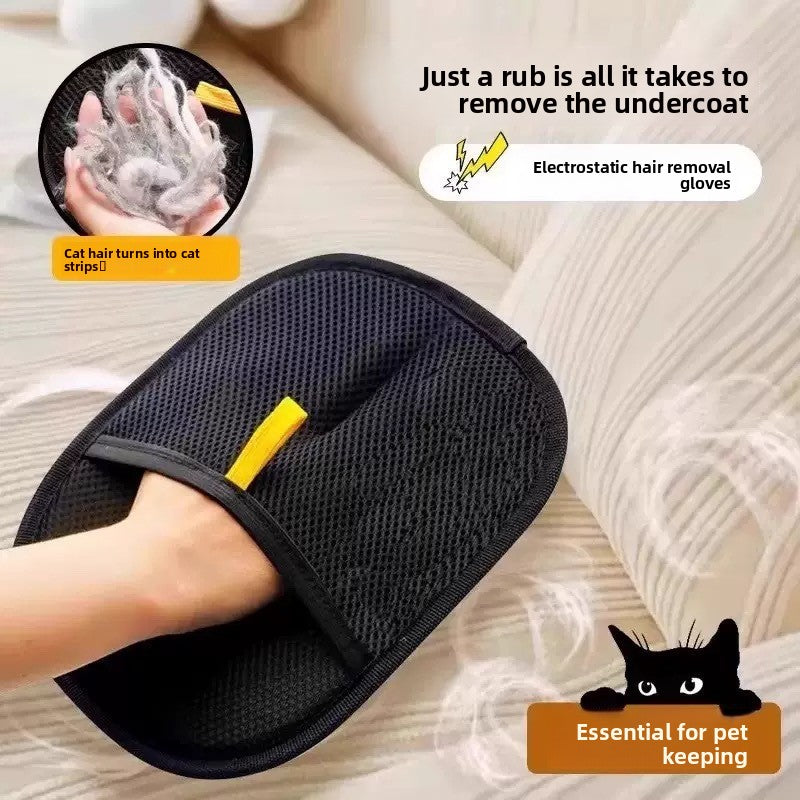 Pet Static Hair Removal Gloves