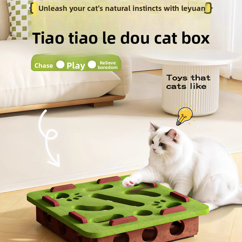 Cat Toys for Entertaining Cats, Self-Entertainment Gadget for Pets