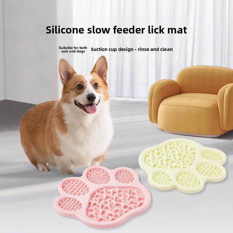 Silicone Pet Licking Slow Feeder Mat