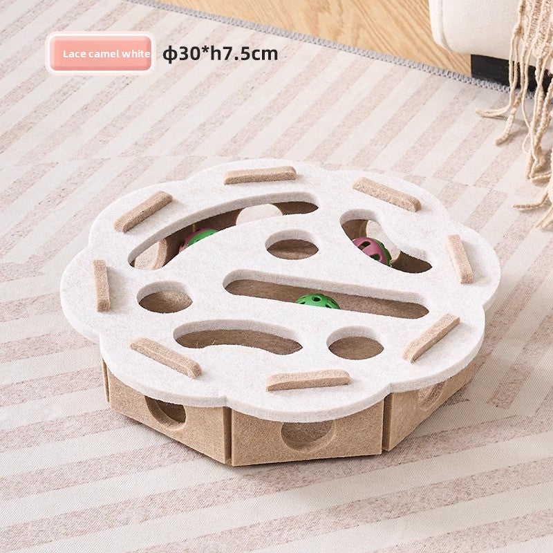 Cat Toys for Entertaining Cats, Self-Entertainment Gadget for Pets