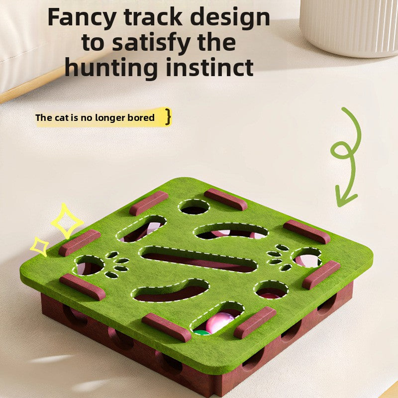 Cat Toys for Entertaining Cats, Self-Entertainment Gadget for Pets