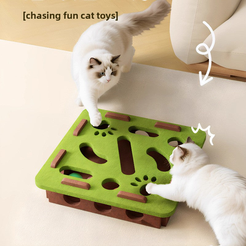 Cat Toys for Entertaining Cats, Self-Entertainment Gadget for Pets