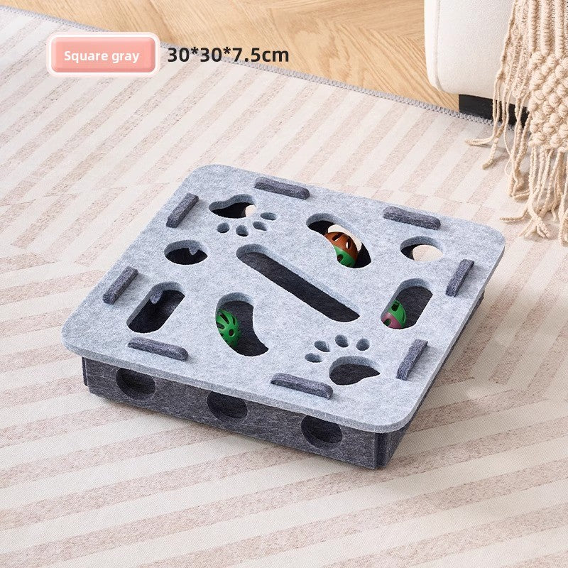 Cat Toys for Entertaining Cats, Self-Entertainment Gadget for Pets